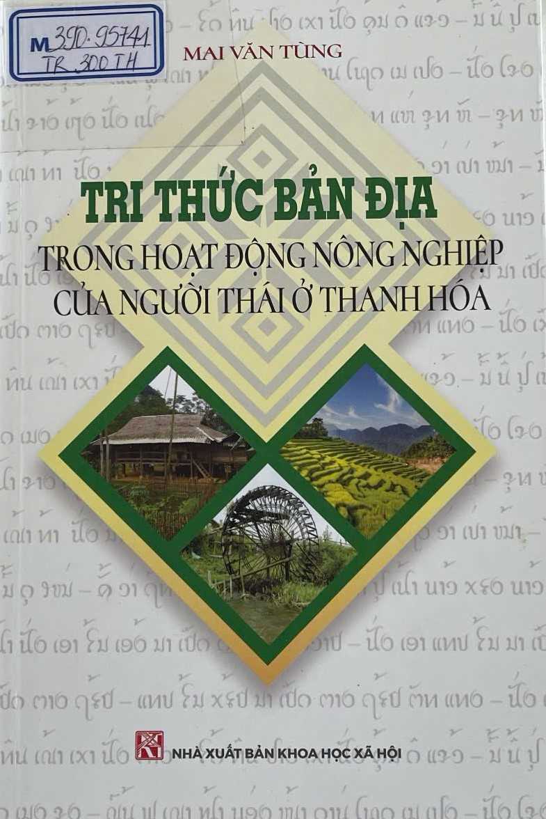 Tri thức bản địa trong hoạt động nông nghiệp của người Thái ở Thanh Hóa